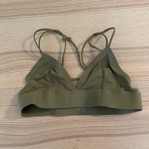 Urban Outfitters OUT FROM UNDER olive bralette